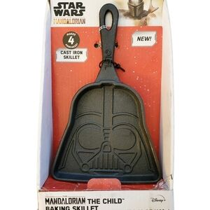 Disney Star Wars Darth Vader Cast Iron‎ Baking Skillet With Pancake Mix